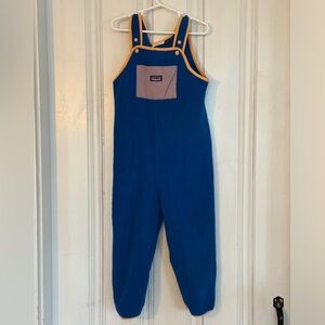 Patagonia Kids synchilla fleece overalls
